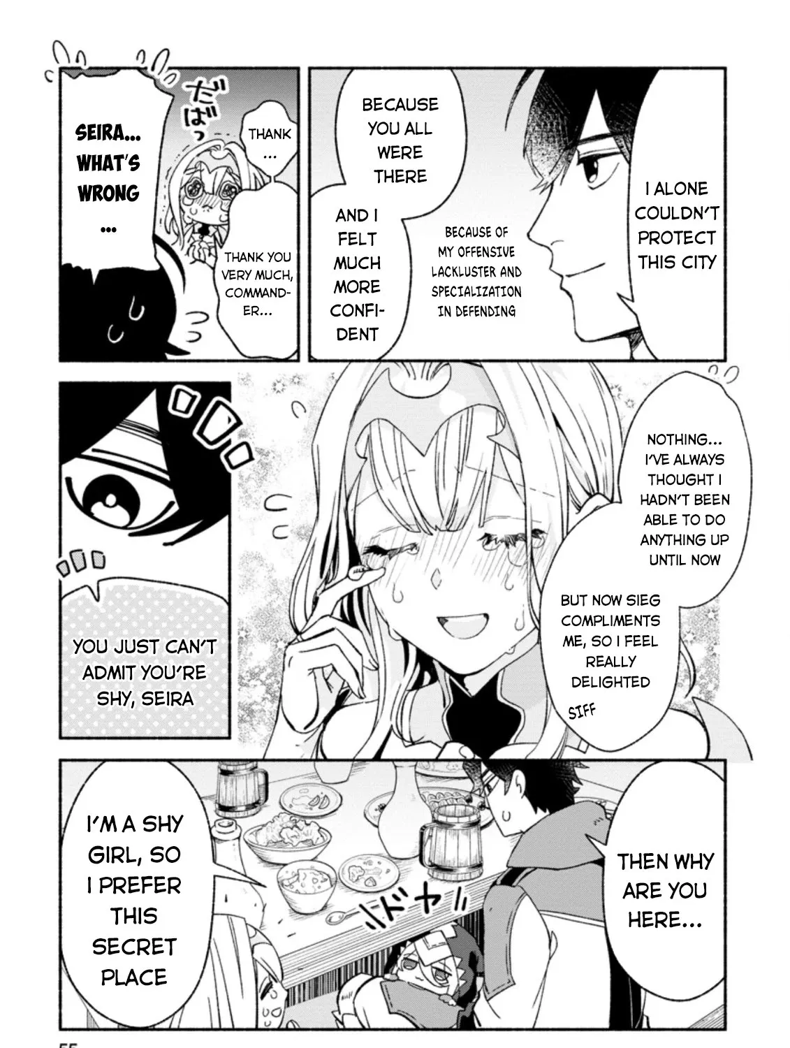 Sono Monban, Saikyou Nitsuki: Tsuihou Sareta Bougyo Ryoku 9999 No Senshi, Outo No Monban Toshite Musou Suru Zinmanga X Chapter 7.3 Page 6