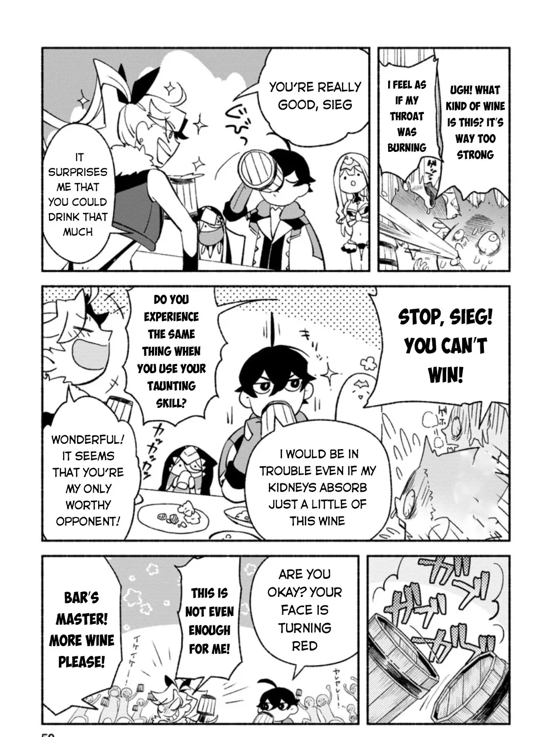 Sono Monban, Saikyou Nitsuki: Tsuihou Sareta Bougyo Ryoku 9999 No Senshi, Outo No Monban Toshite Musou Suru Zinmanga X Chapter 7.3 Page 14
