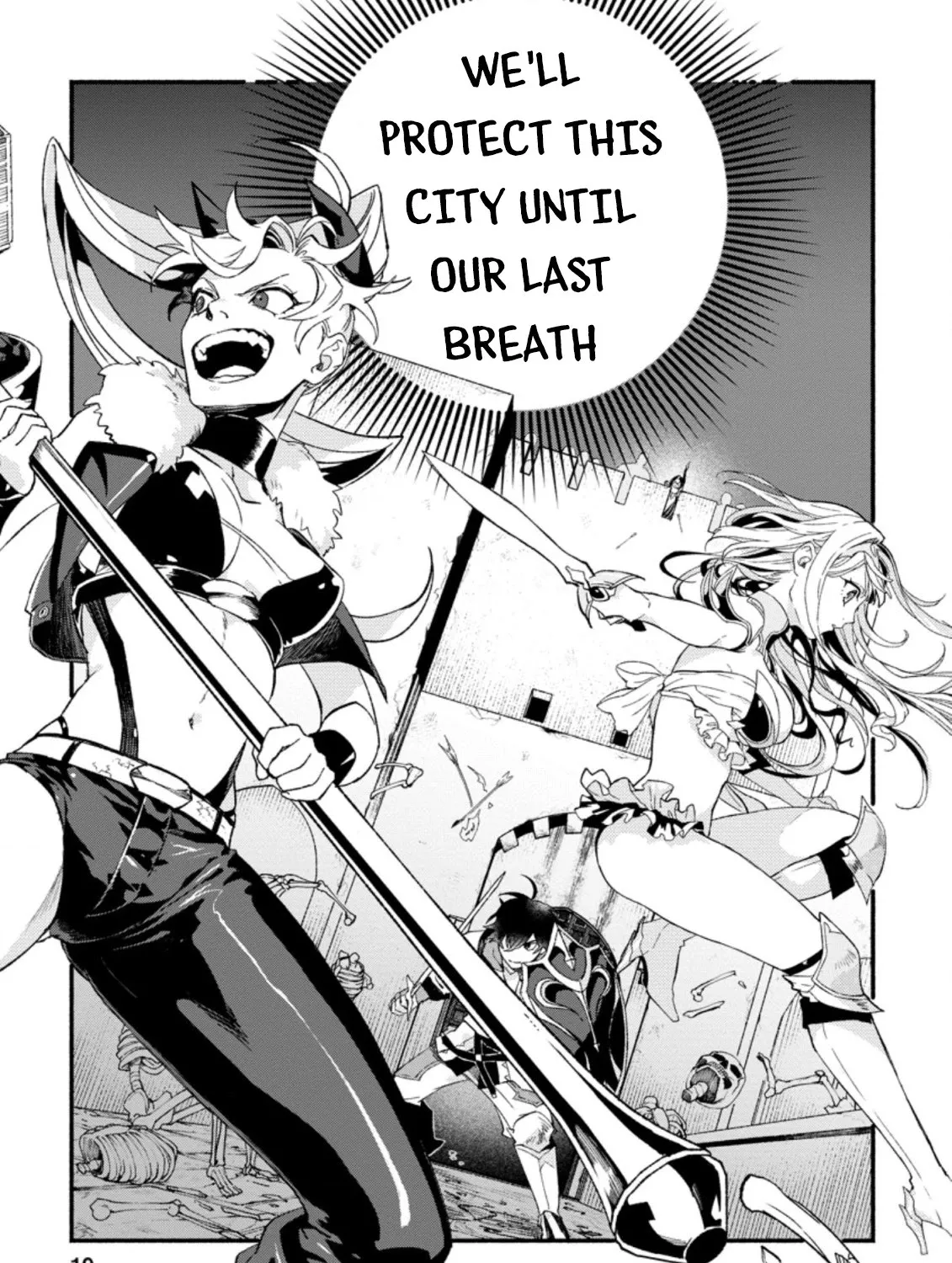 Sono Monban, Saikyou Nitsuki: Tsuihou Sareta Bougyo Ryoku 9999 No Senshi, Outo No Monban Toshite Musou Suru Zinmanga X Chapter 6 Page 31