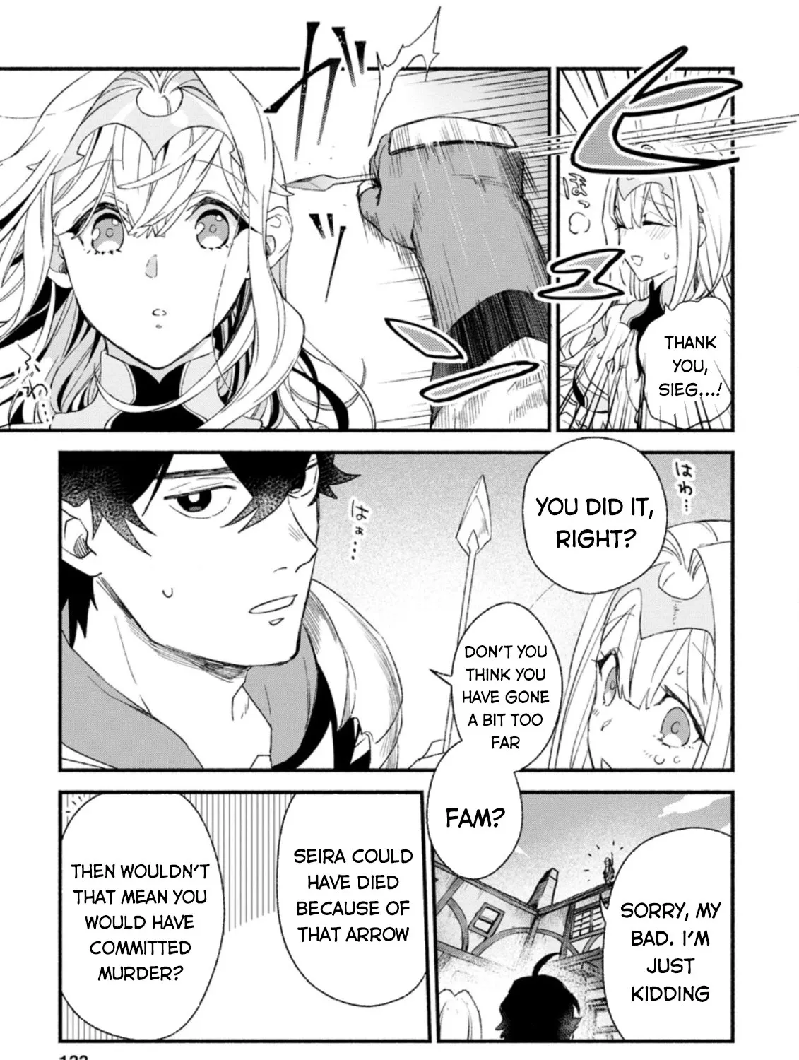 Sono Monban, Saikyou Nitsuki: Tsuihou Sareta Bougyo Ryoku 9999 No Senshi, Outo No Monban Toshite Musou Suru Zinmanga X Chapter 5 Page 22