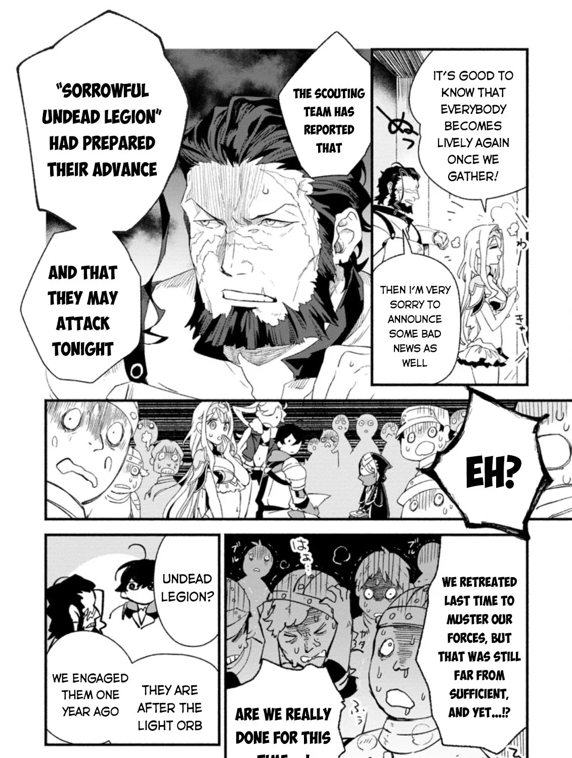 Sono Monban, Saikyou Nitsuki: Tsuihou Sareta Bougyo Ryoku 9999 No Senshi, Outo No Monban Toshite Musou Suru Zinmanga X Chapter 5 Page 48