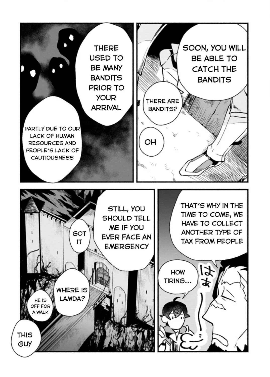 Sono Monban, Saikyou Nitsuki: Tsuihou Sareta Bougyo Ryoku 9999 No Senshi, Outo No Monban Toshite Musou Suru Zinmanga X Chapter 3.3 Page 6