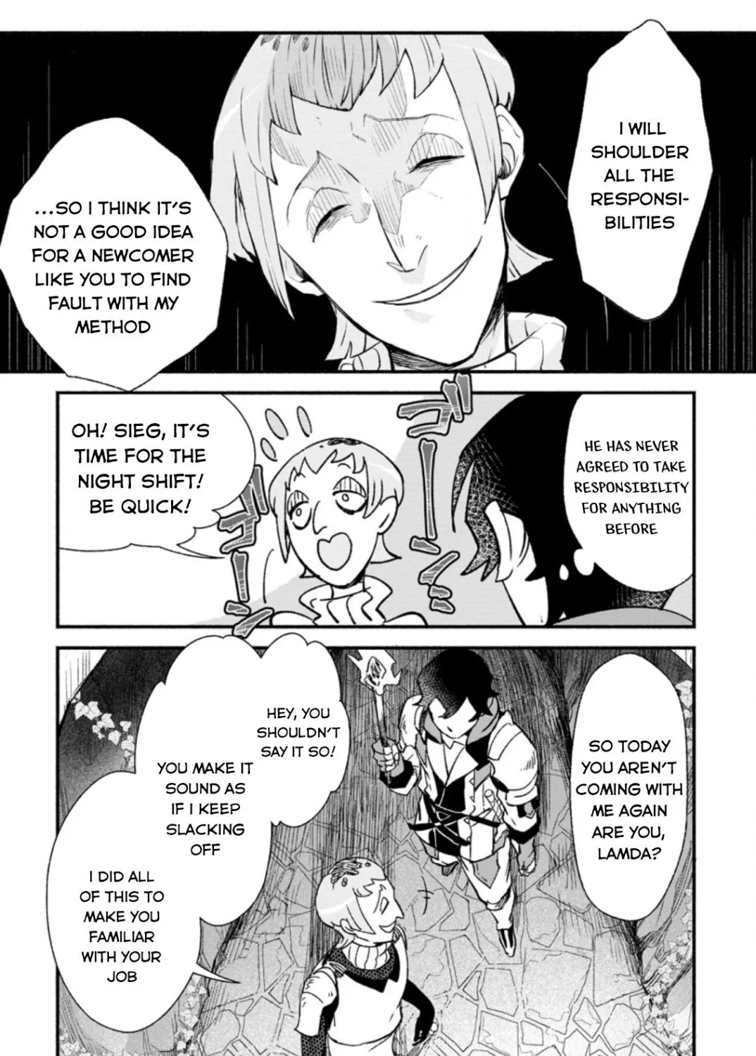 Sono Monban, Saikyou Nitsuki: Tsuihou Sareta Bougyo Ryoku 9999 No Senshi, Outo No Monban Toshite Musou Suru Zinmanga X Chapter 3.3 Page 10