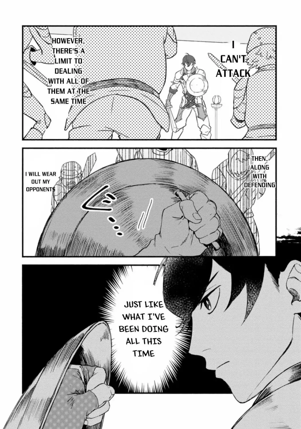 Sono Monban, Saikyou Nitsuki: Tsuihou Sareta Bougyo Ryoku 9999 No Senshi, Outo No Monban Toshite Musou Suru Zinmanga X Chapter 1.2 Page 9