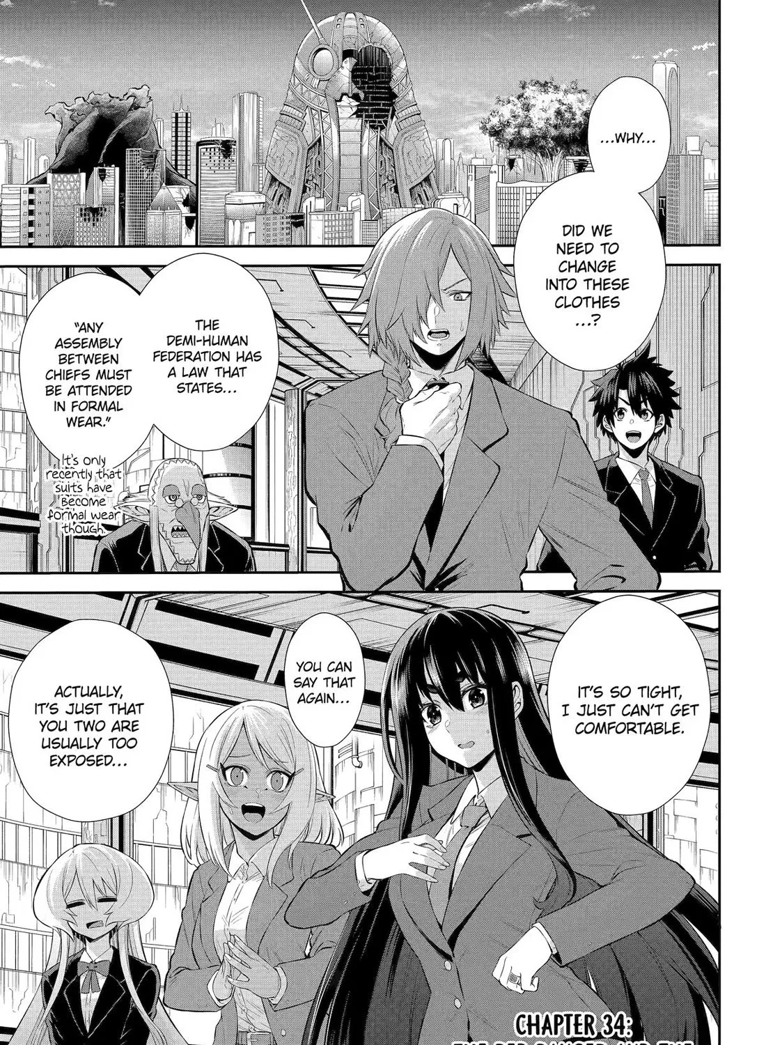 The Red Ranger Becomes An Adventurer In Another World Zinmanga X Chapter 34 Page 1