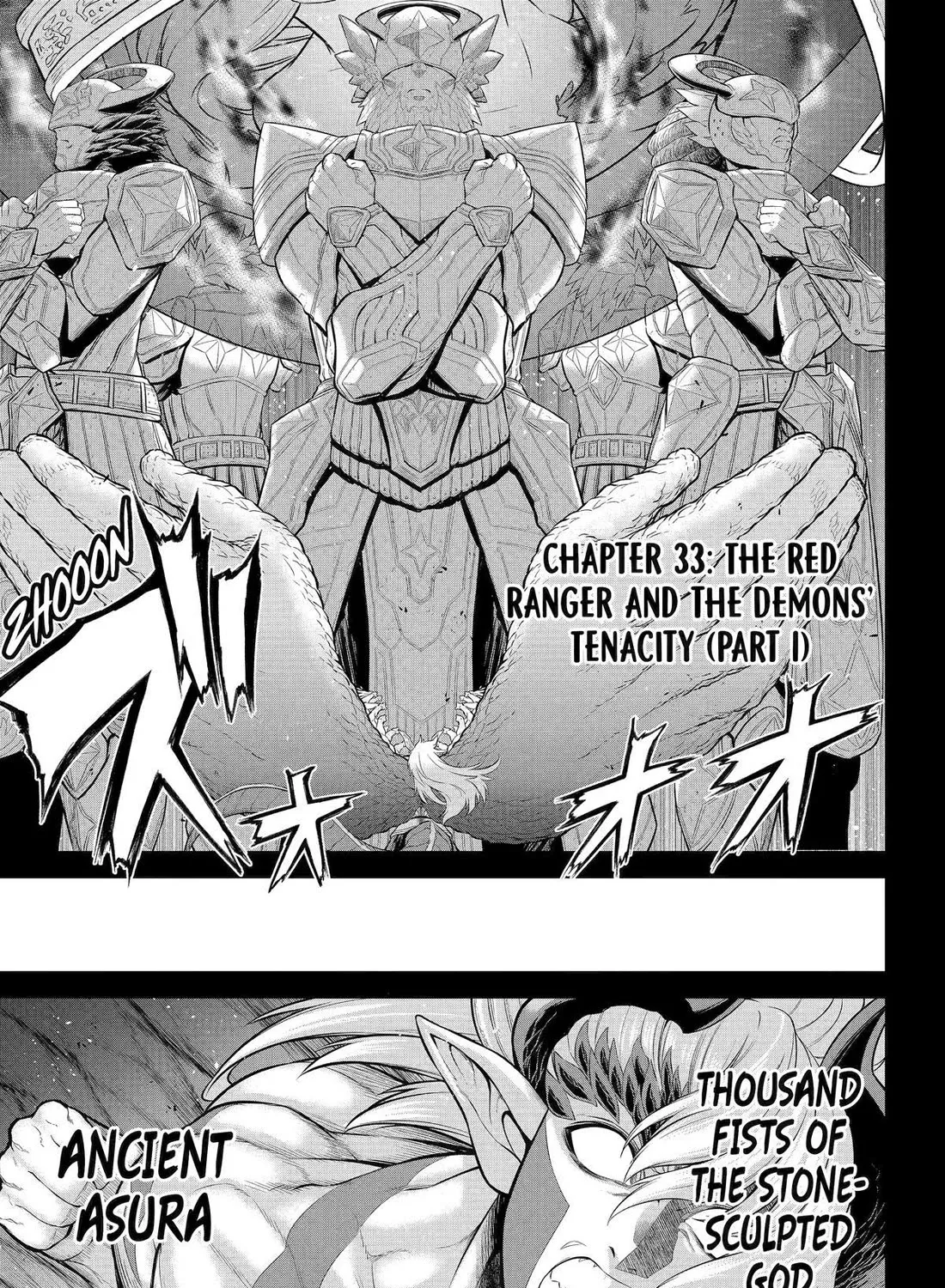 The Red Ranger Becomes An Adventurer In Another World Zinmanga X Chapter 33 Page 1