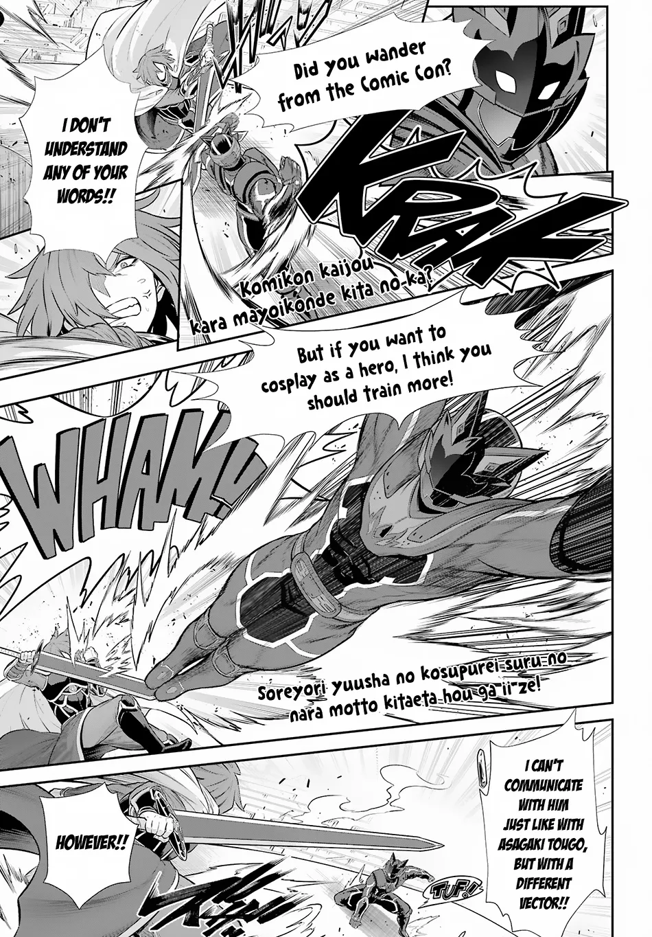 The Red Ranger Becomes An Adventurer In Another World Zinmanga X Chapter 28 Page 25