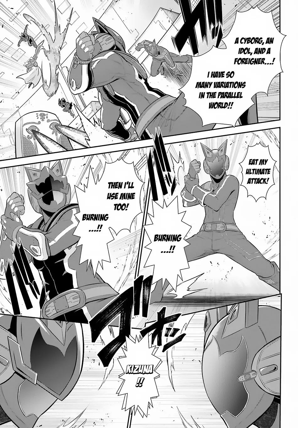 The Red Ranger Becomes An Adventurer In Another World Zinmanga X Chapter 28 Page 27