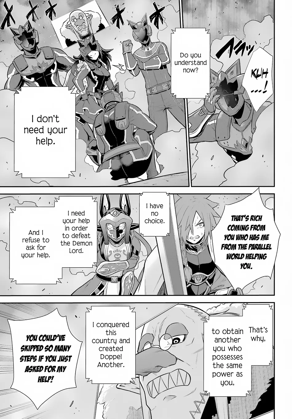 The Red Ranger Becomes An Adventurer In Another World Zinmanga X Chapter 28 Page 35