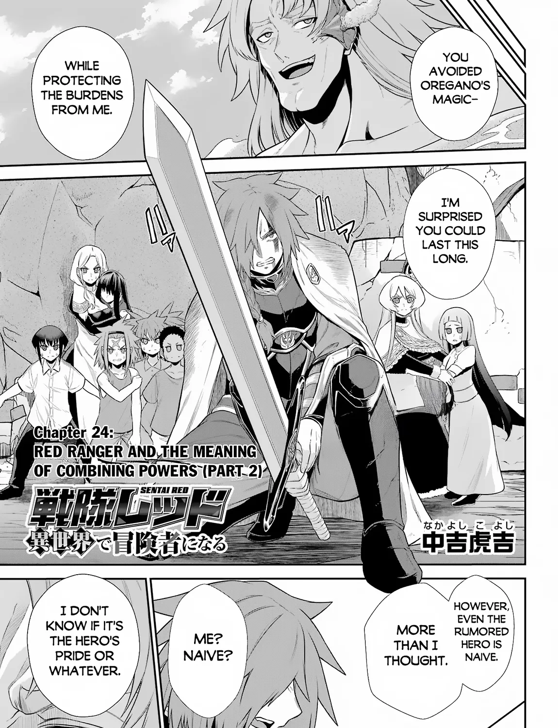 The Red Ranger Becomes An Adventurer In Another World Zinmanga X Chapter 24.2 Page 2