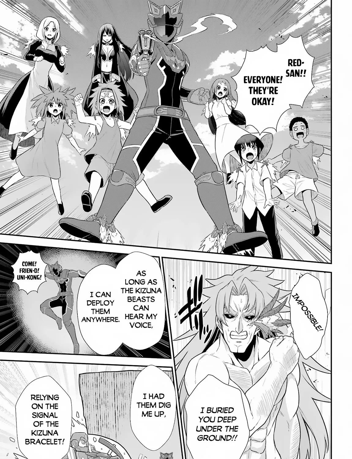 The Red Ranger Becomes An Adventurer In Another World Zinmanga X Chapter 24 Page 68
