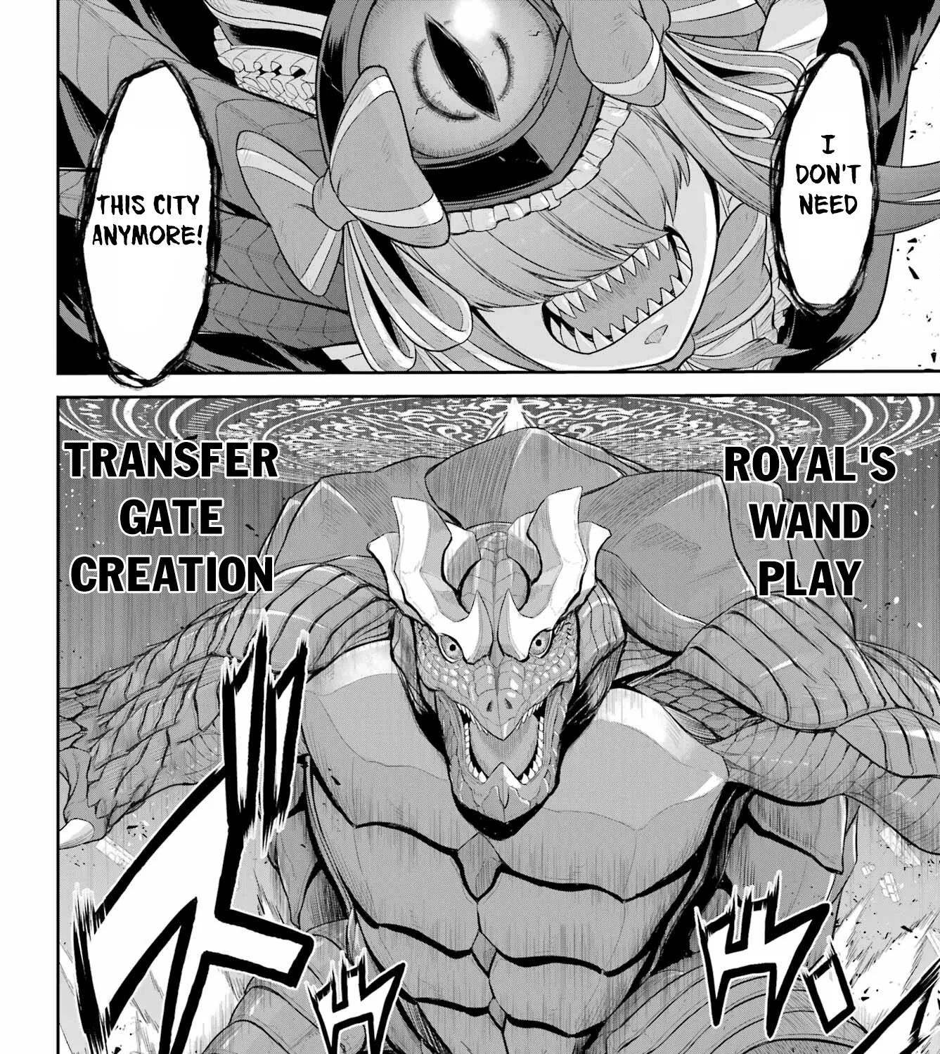 The Red Ranger Becomes An Adventurer In Another World Zinmanga X Chapter 21.1 Page 36