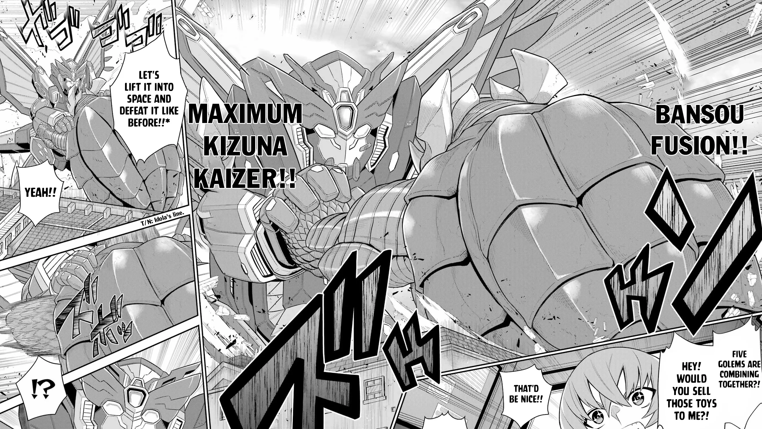 The Red Ranger Becomes An Adventurer In Another World Zinmanga X Chapter 21.1 Page 40