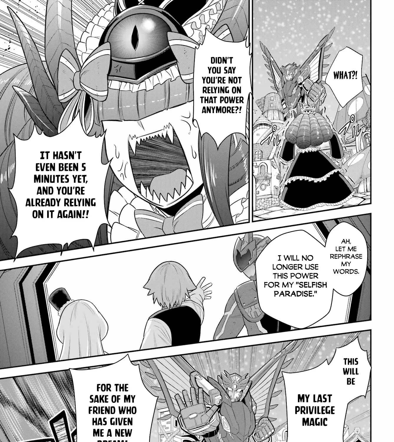 The Red Ranger Becomes An Adventurer In Another World Zinmanga X Chapter 21.1 Page 48