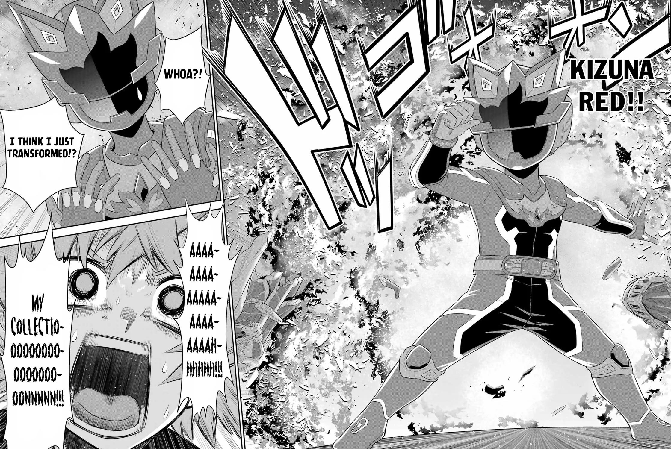 The Red Ranger Becomes An Adventurer In Another World Zinmanga X Chapter 19 Page 77
