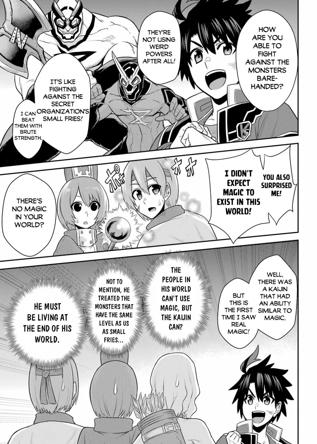 The Red Ranger Becomes An Adventurer In Another World Zinmanga X Chapter 17 Page 28