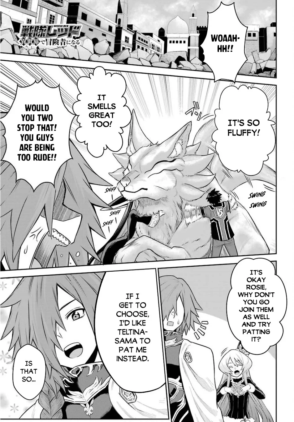 The Red Ranger Becomes An Adventurer In Another World Zinmanga X Chapter 6 Page 2