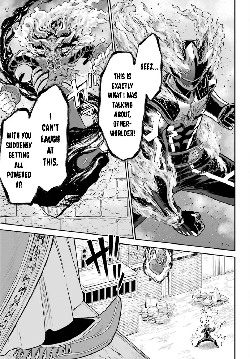 The Red Ranger Becomes An Adventurer In Another World Zinmanga X Chapter 6 Page 36