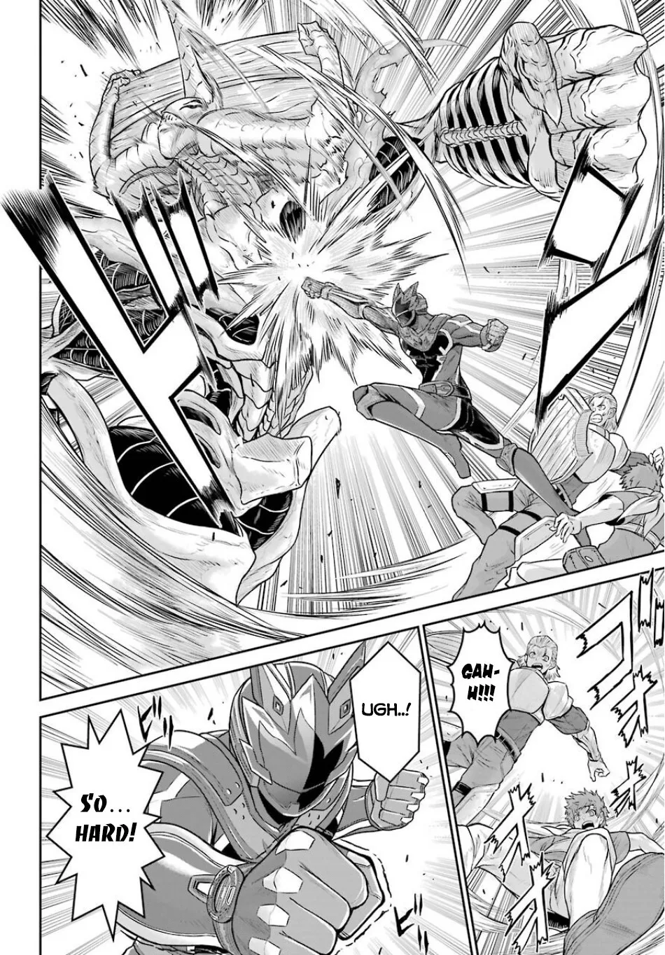 The Red Ranger Becomes An Adventurer In Another World Zinmanga X Chapter 2 Page 33
