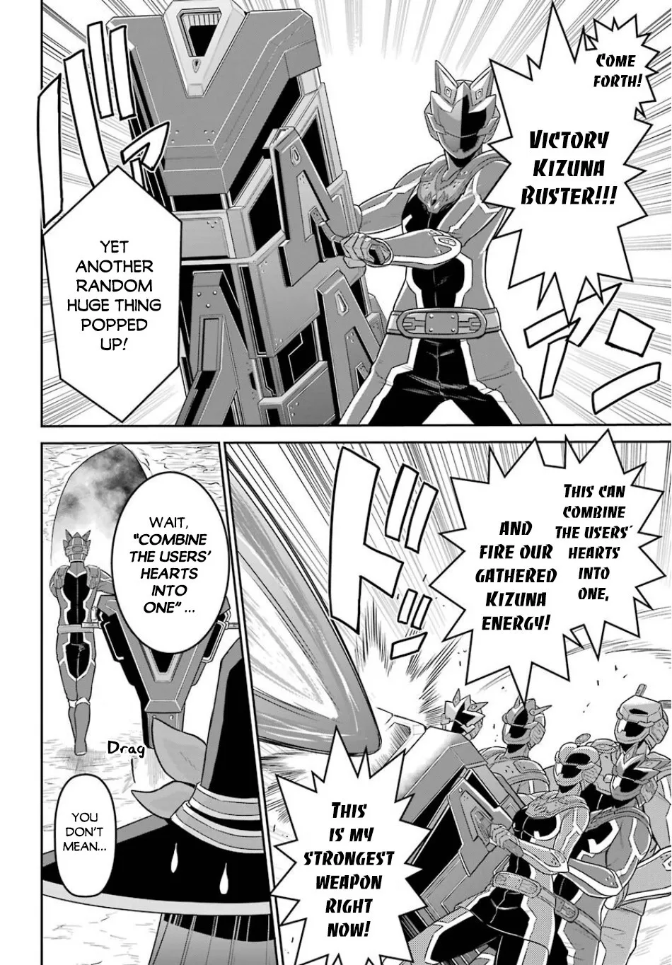 The Red Ranger Becomes An Adventurer In Another World Zinmanga X Chapter 2 Page 35
