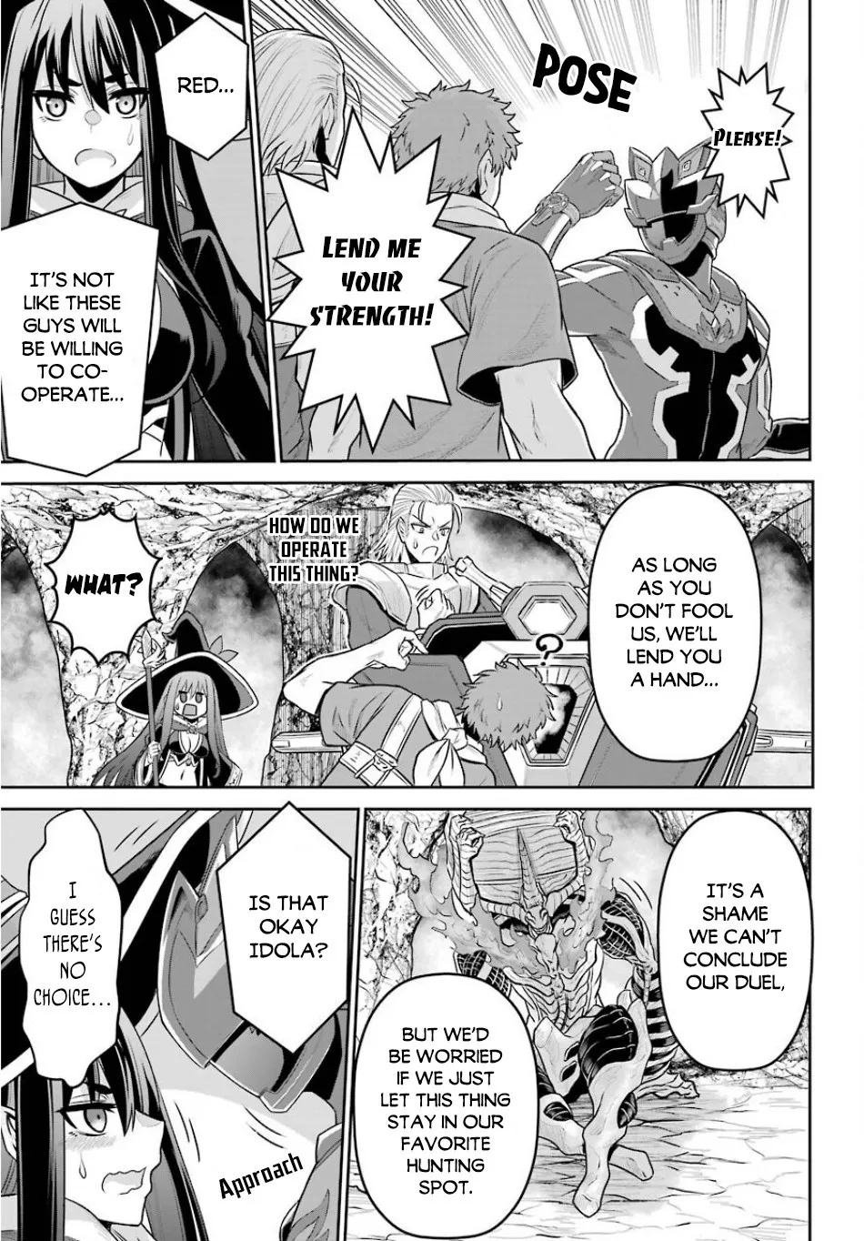 The Red Ranger Becomes An Adventurer In Another World Zinmanga X Chapter 2 Page 36