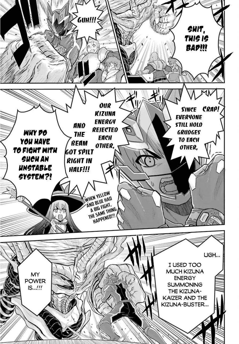 The Red Ranger Becomes An Adventurer In Another World Zinmanga X Chapter 2 Page 38