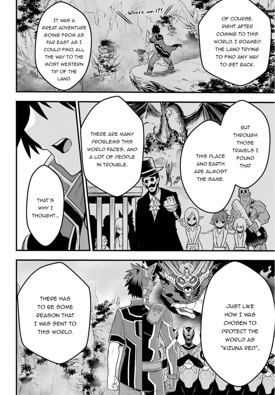 The Red Ranger Becomes An Adventurer In Another World Zinmanga X Chapter 1.2 Page 1