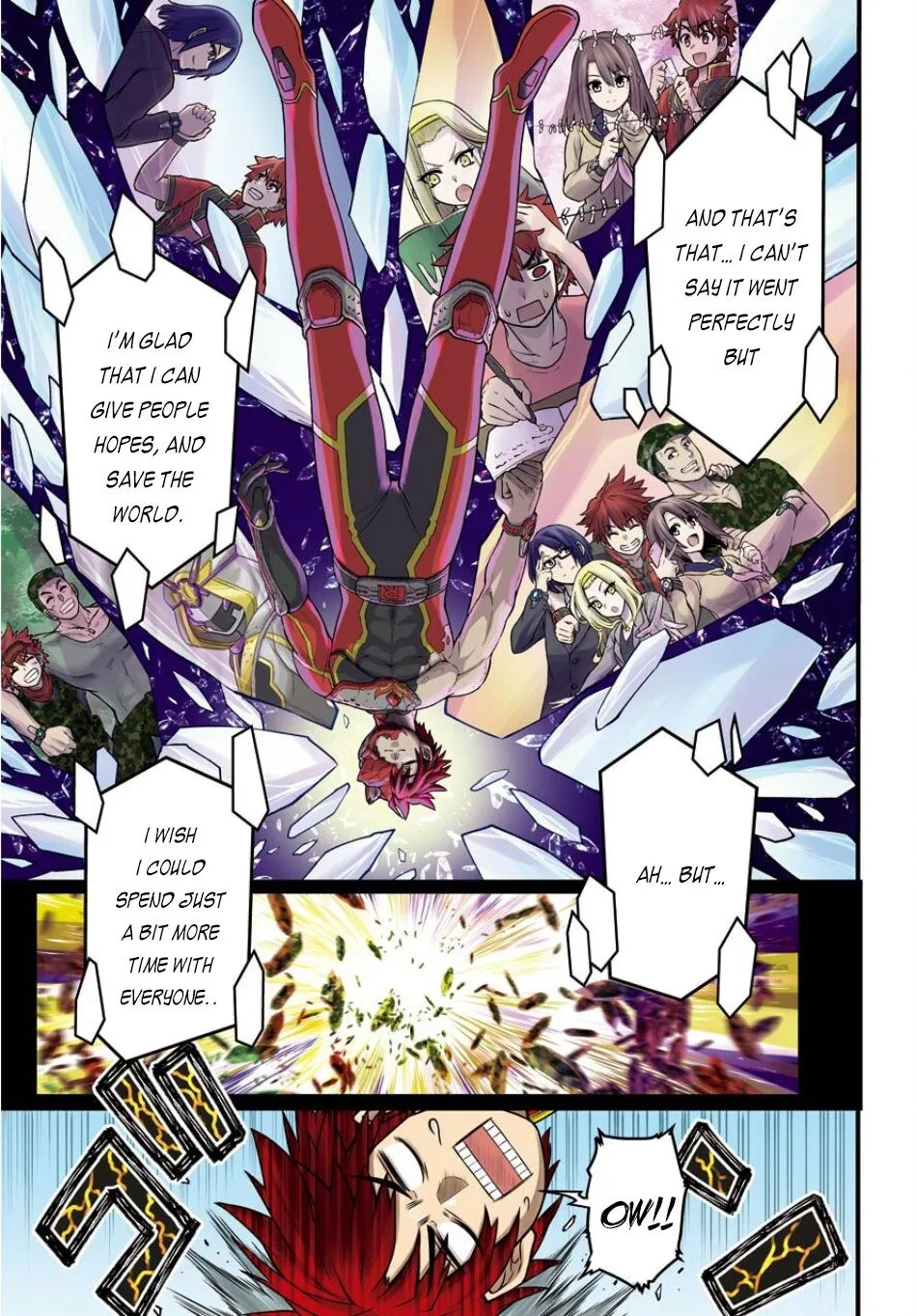 The Red Ranger Becomes An Adventurer In Another World Zinmanga X Chapter 1.1 Page 4