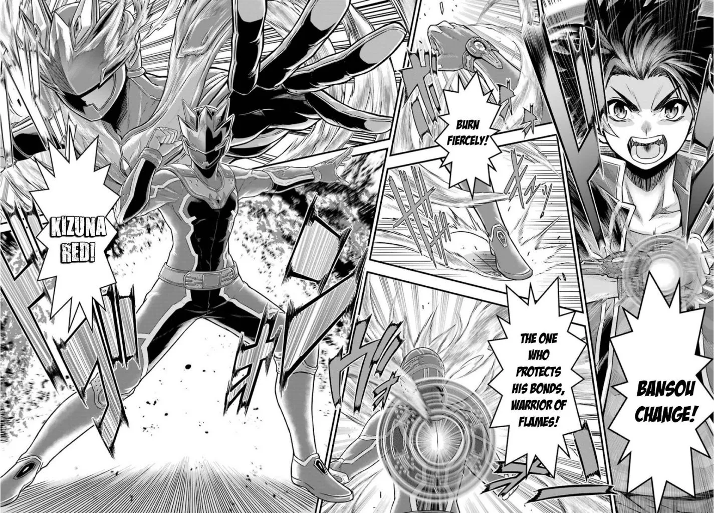 The Red Ranger Becomes An Adventurer In Another World Zinmanga X Chapter 1.1 Page 14