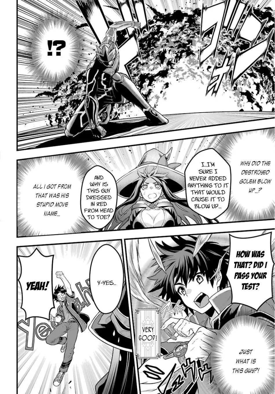 The Red Ranger Becomes An Adventurer In Another World Zinmanga X Chapter 1.1 Page 17