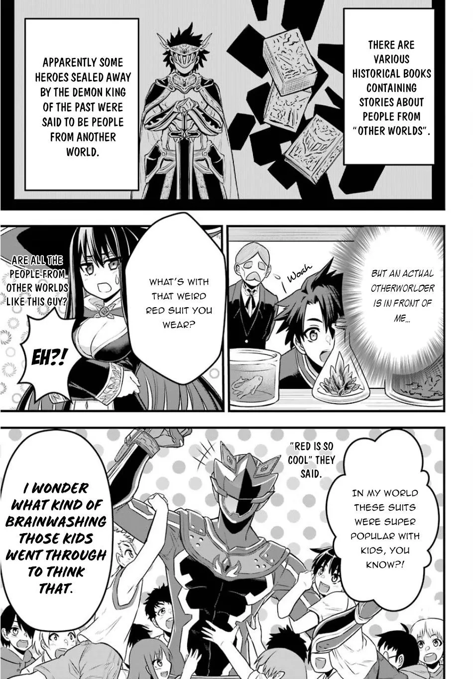 The Red Ranger Becomes An Adventurer In Another World Zinmanga X Chapter 1.1 Page 20
