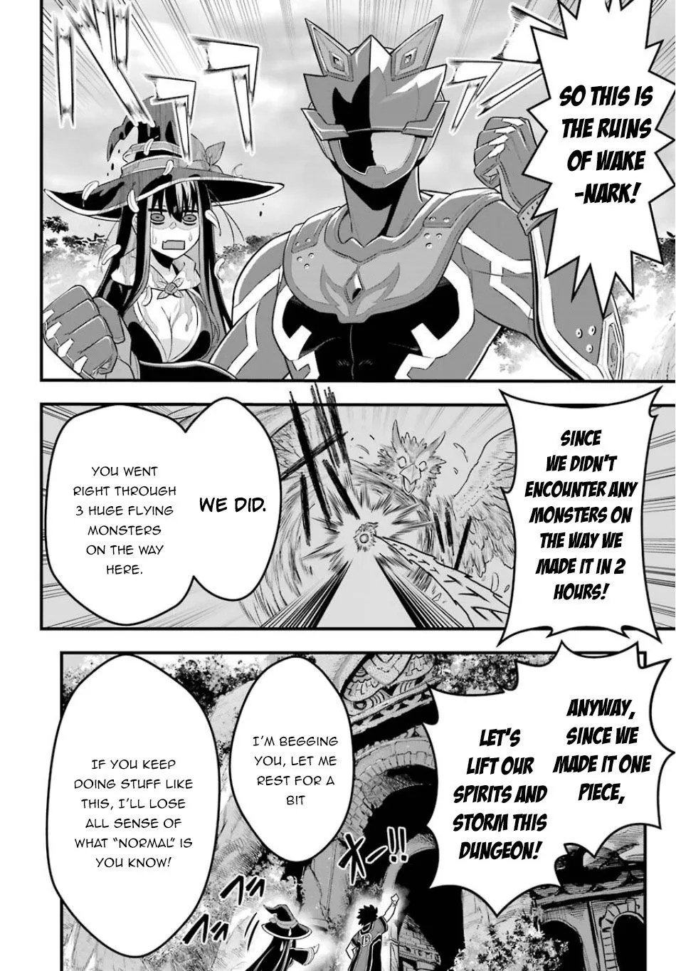 The Red Ranger Becomes An Adventurer In Another World Zinmanga X Chapter 1.1 Page 27