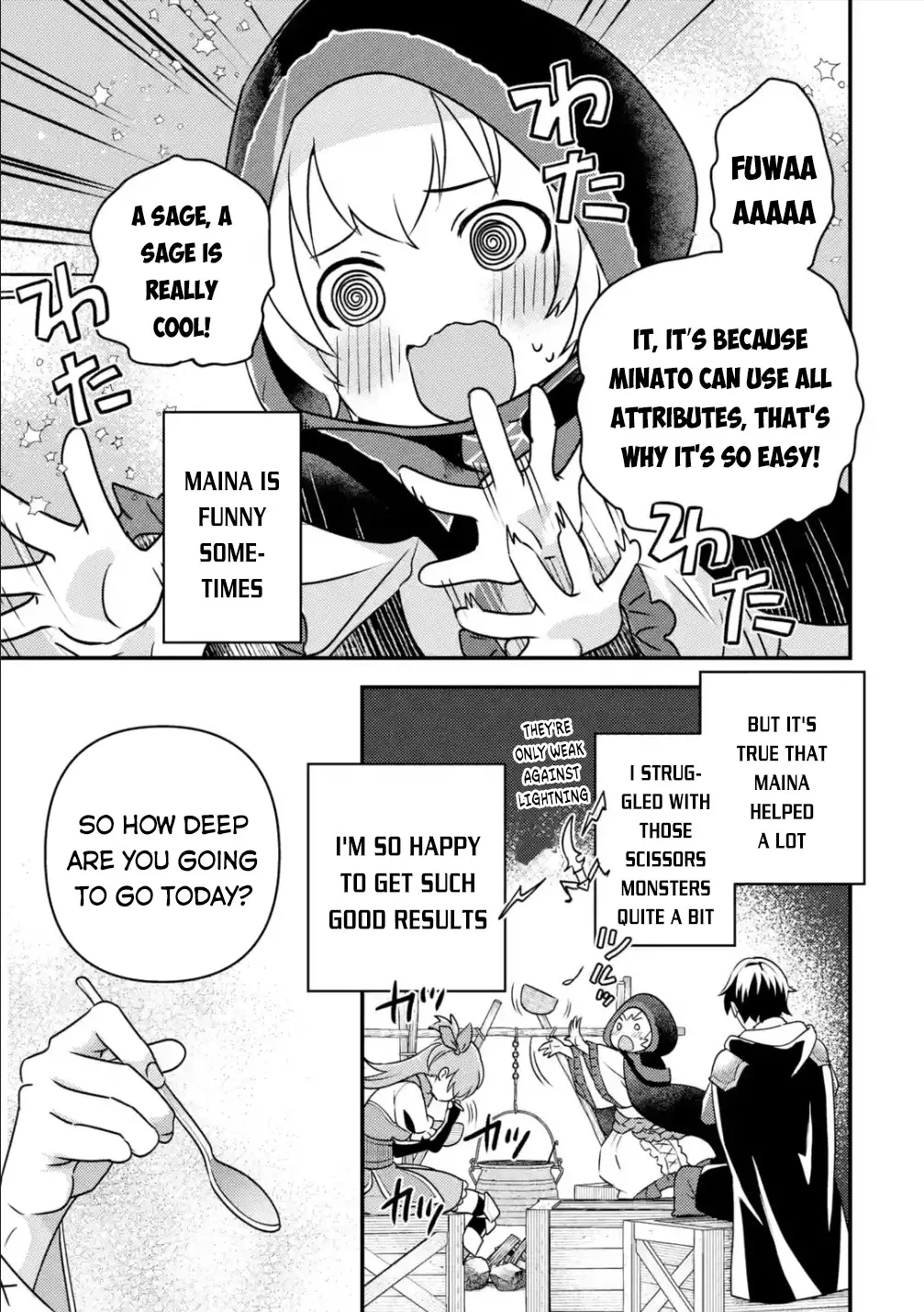 Isekai Tensei de Kenja ni Natte Boukensha Seikatsu Zinmanga X Chapter 8 Page 8