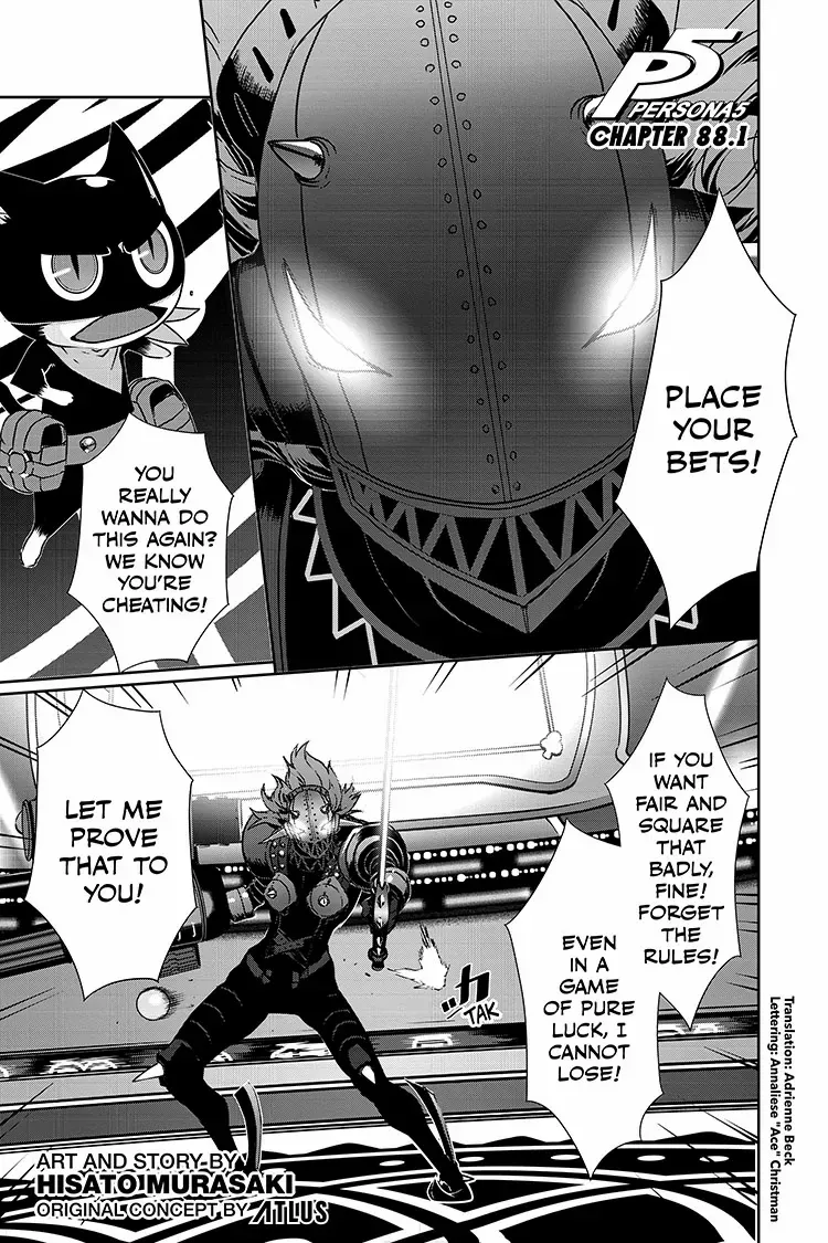 Persona 5 Zinmanga X Chapter 88.1 Page 2