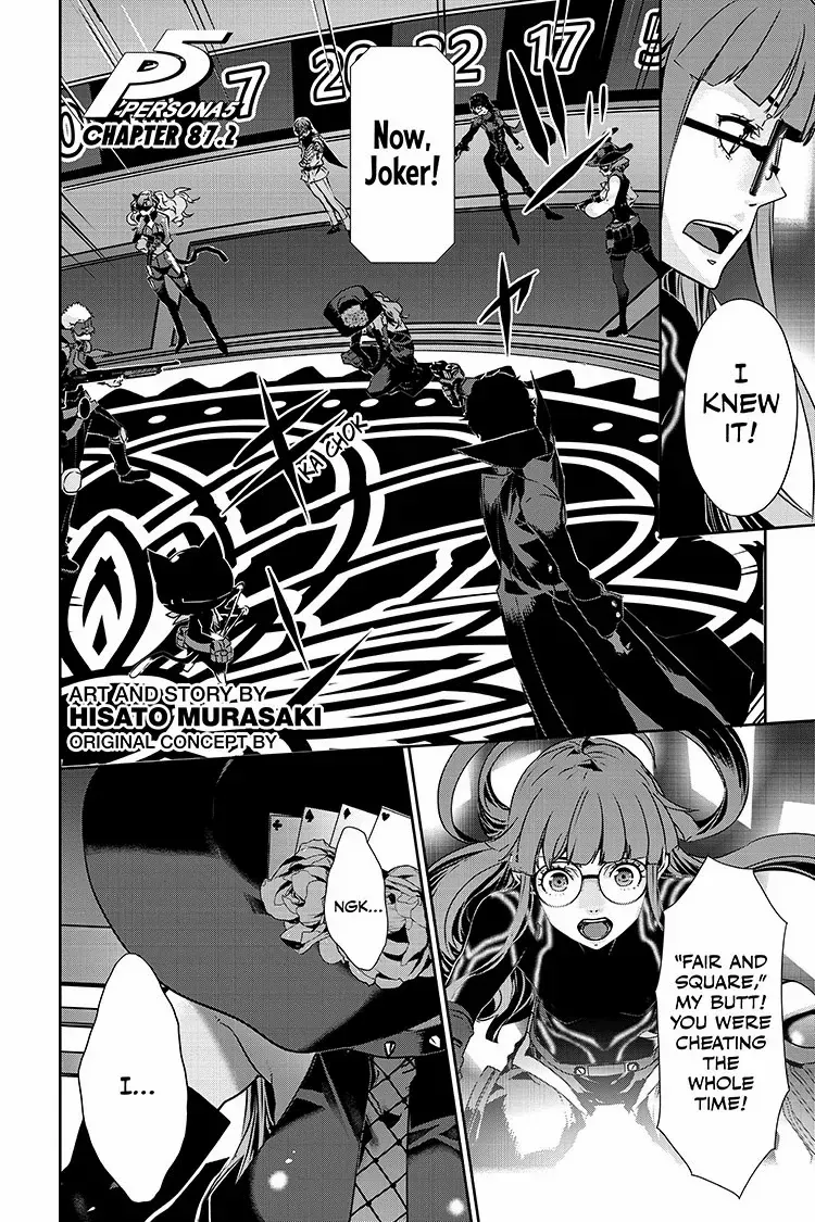 Persona 5 Zinmanga X Chapter 87.2 Page 1