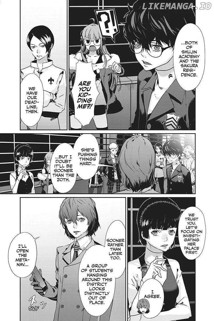 Persona 5 Zinmanga X Chapter 71 Page 13