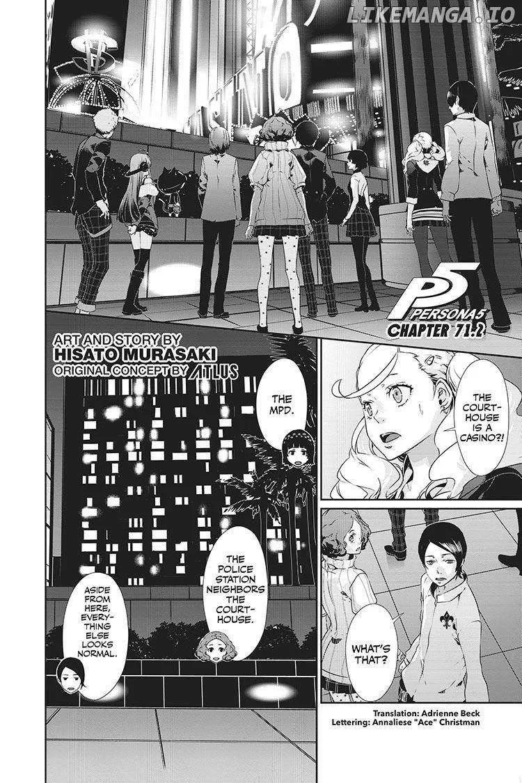 Persona 5 Zinmanga X Chapter 71 Page 19