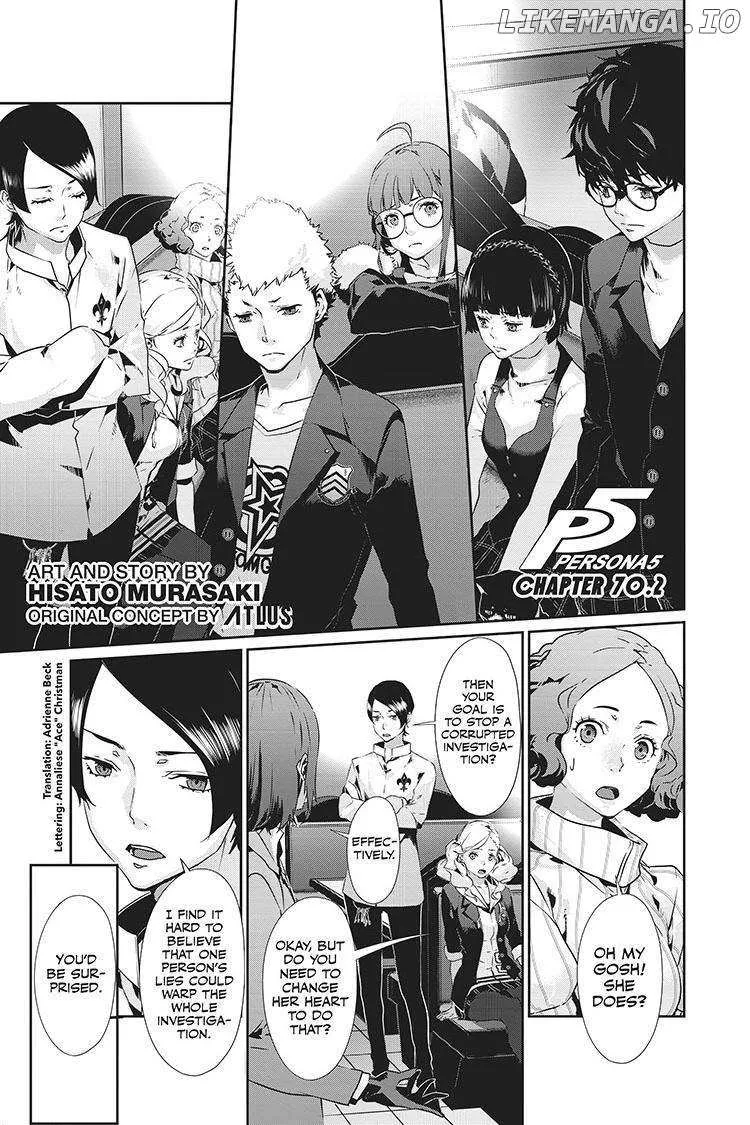 Persona 5 Zinmanga X Chapter 70 Page 17