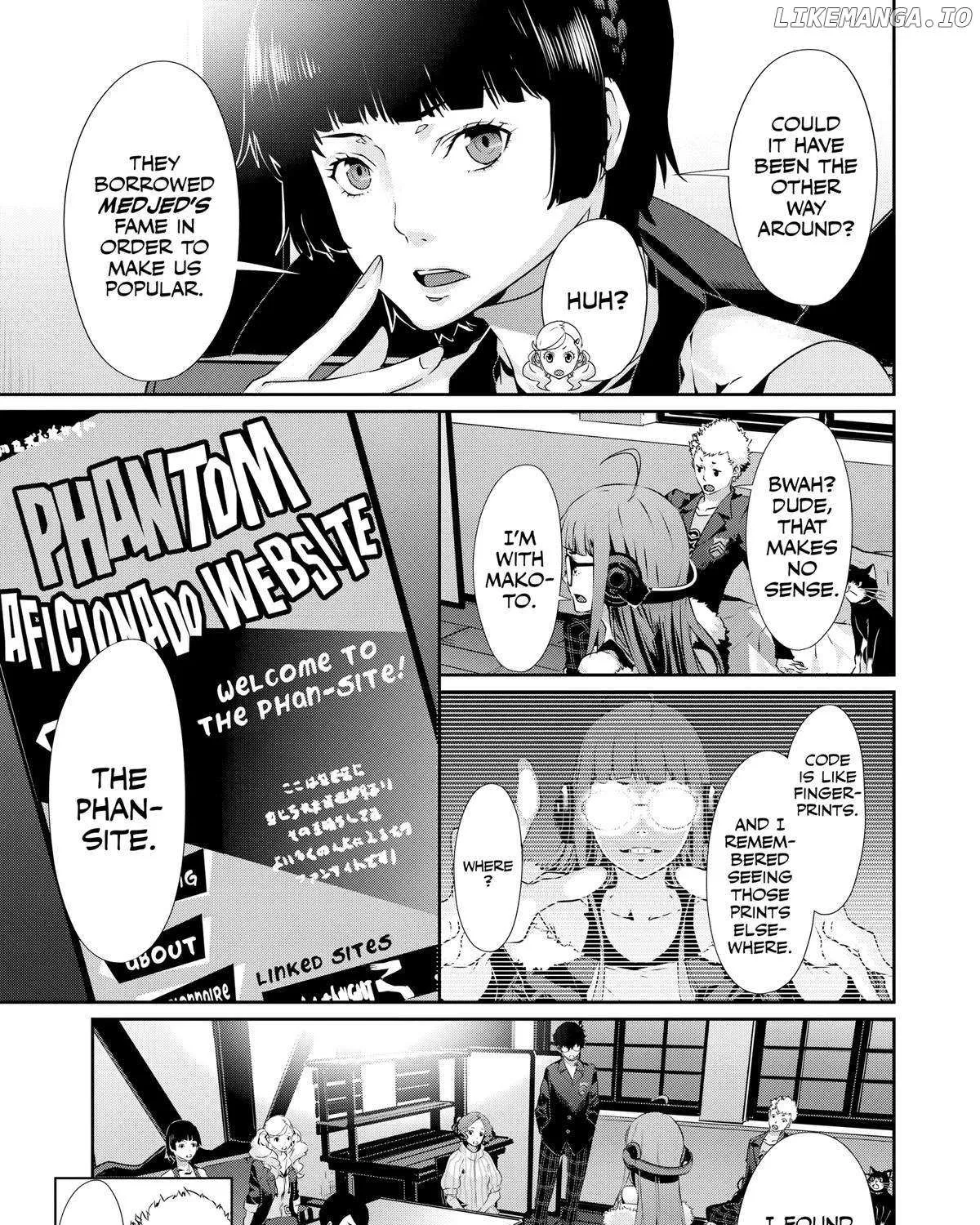 Persona 5 Zinmanga X Chapter 64 Page 54
