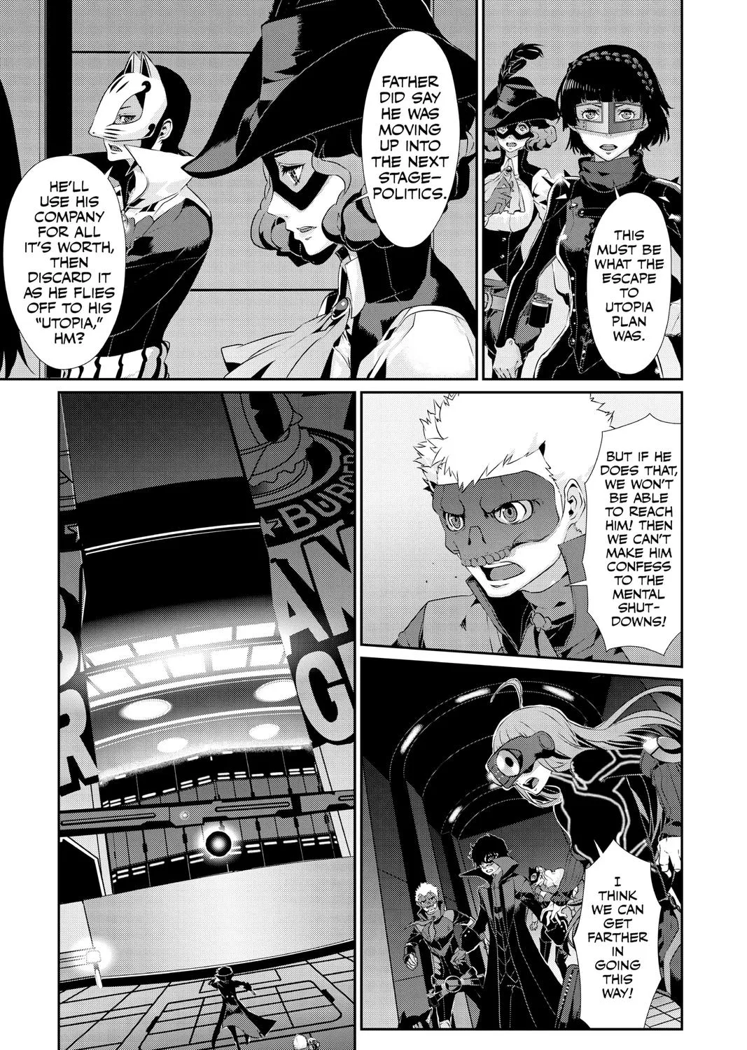 Persona 5 Zinmanga X Chapter 58 Page 5