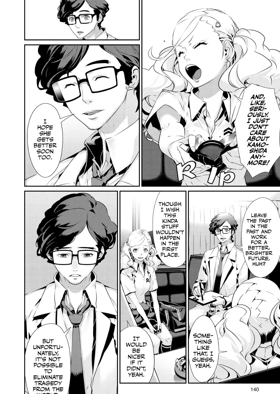 Persona 5 Zinmanga X Chapter 56 Page 39