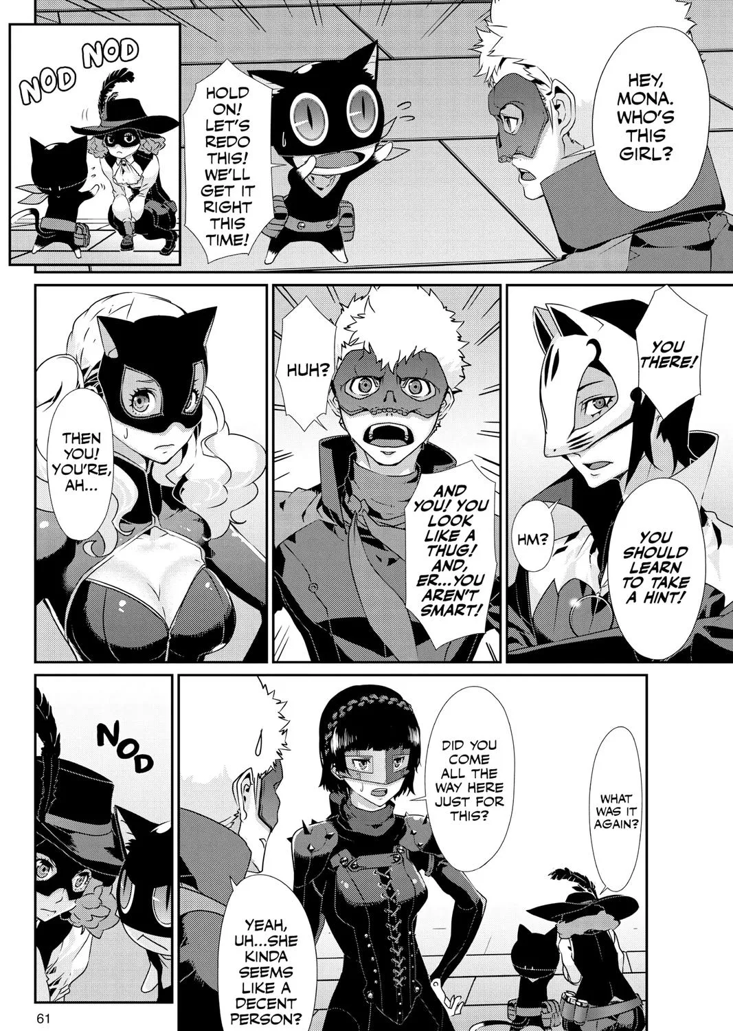 Persona 5 Zinmanga X Chapter 54 Page 9