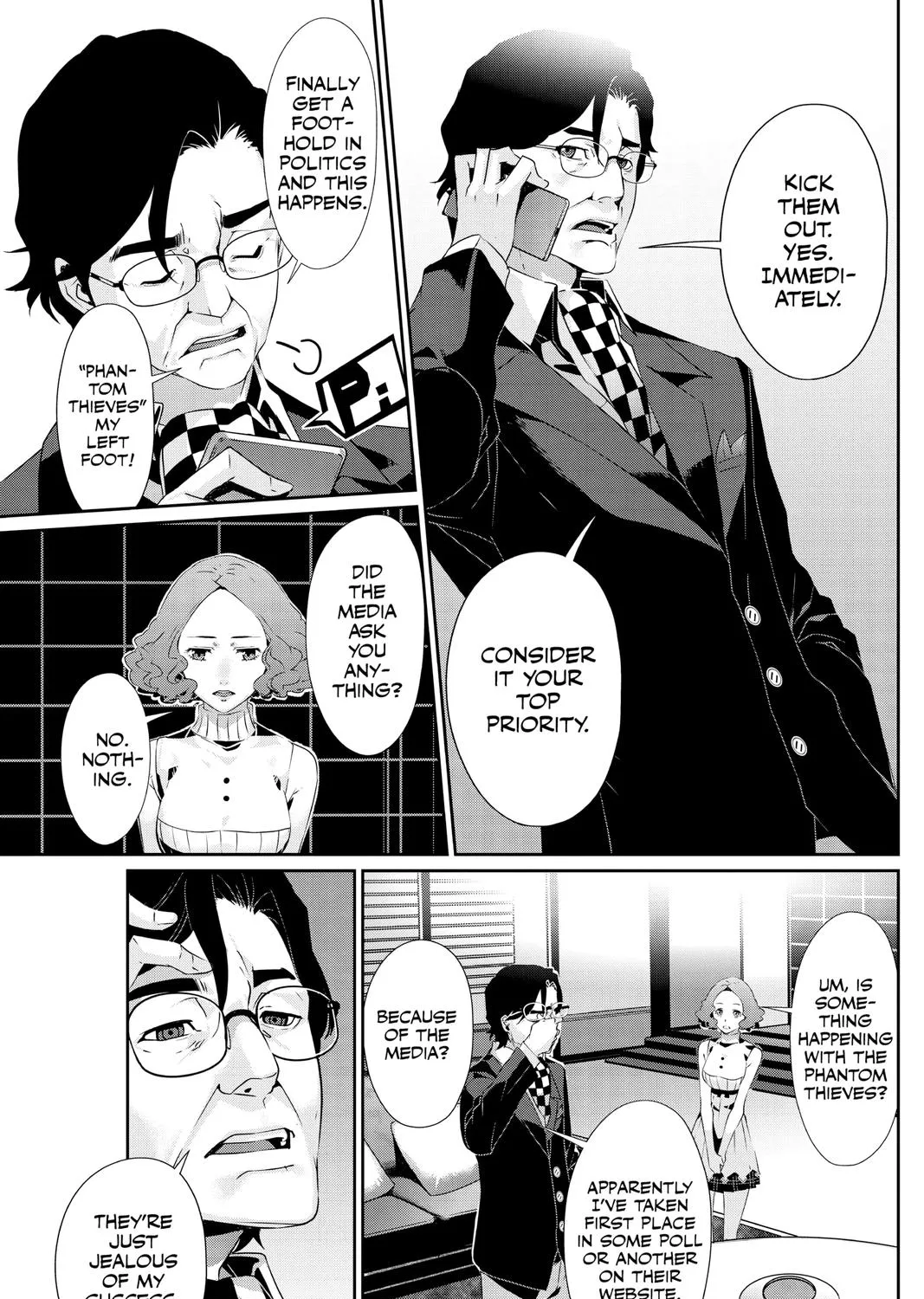 Persona 5 Zinmanga X Chapter 54 Page 35