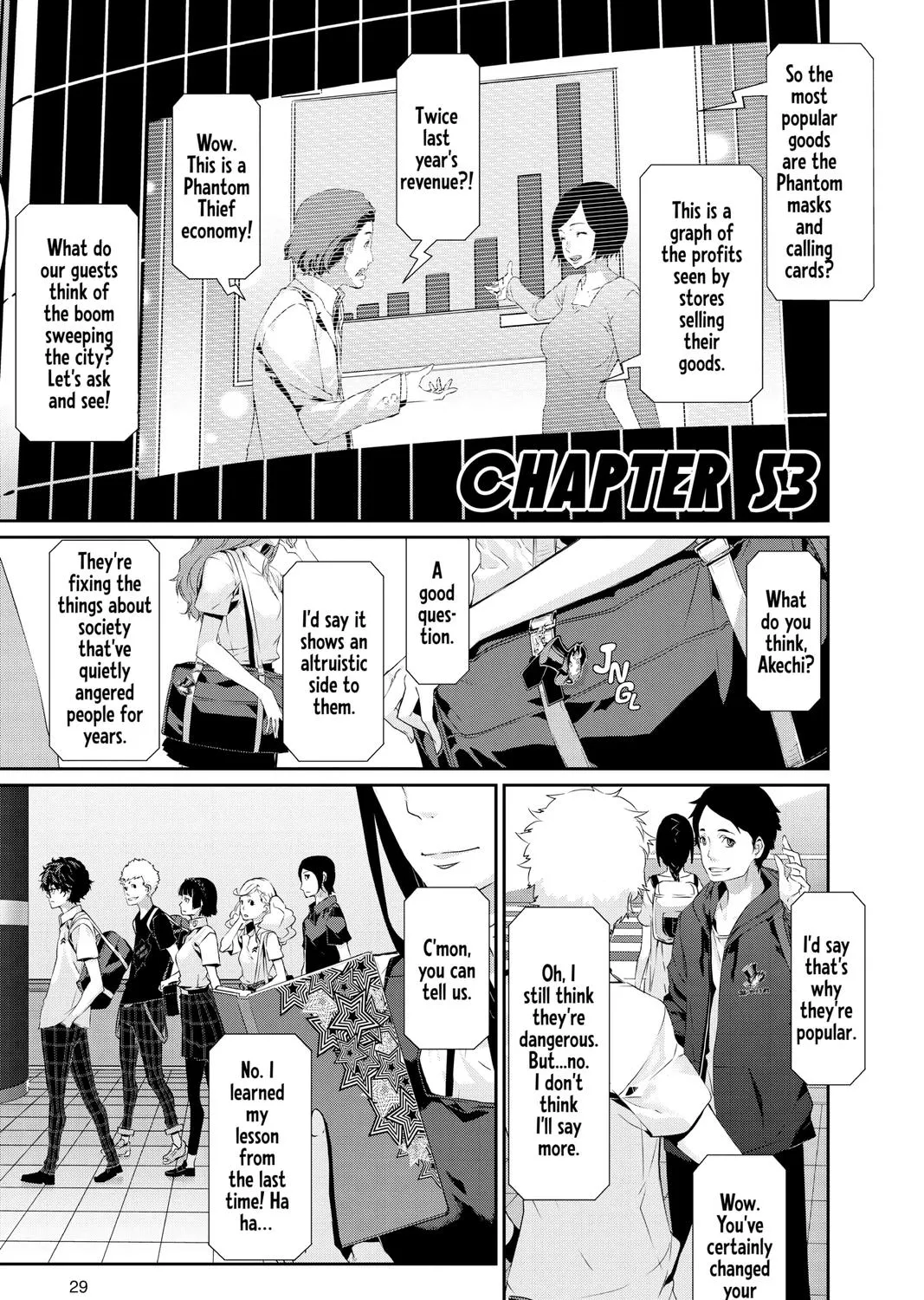 Persona 5 Zinmanga X Chapter 53 Page 1
