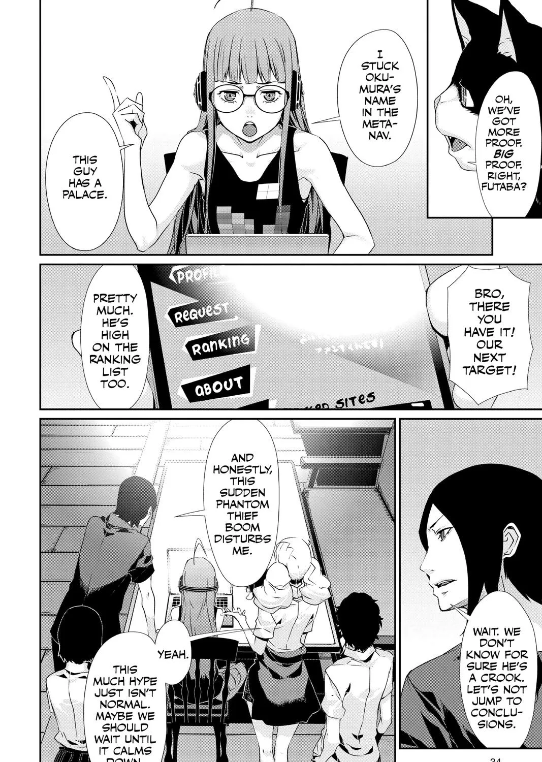 Persona 5 Zinmanga X Chapter 53 Page 11