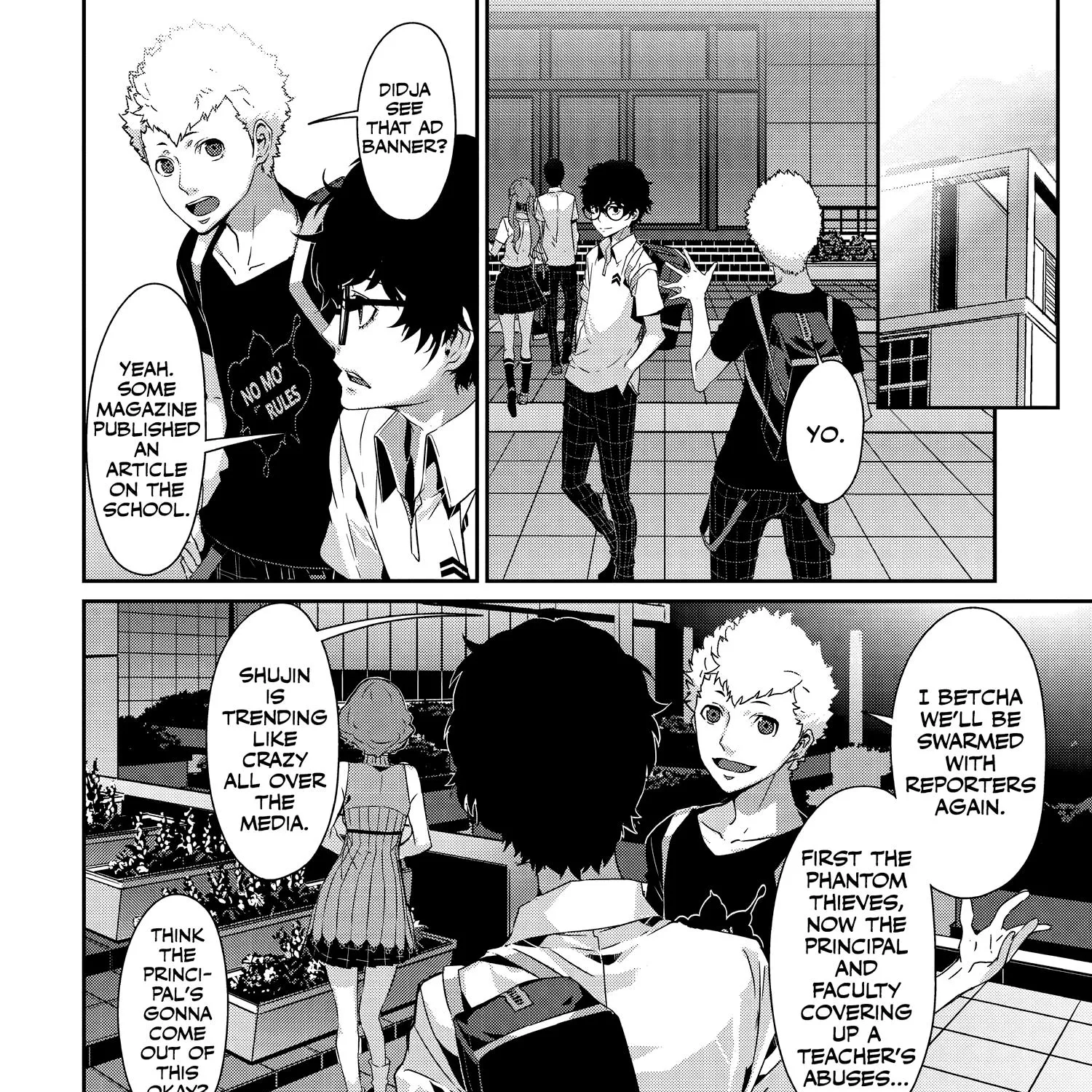 Persona 5 Zinmanga X Chapter 50 Page 40