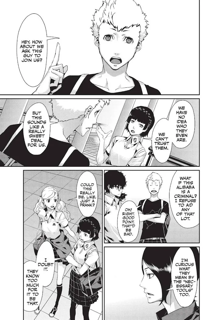 Persona 5 Zinmanga X Chapter 37 Page 24