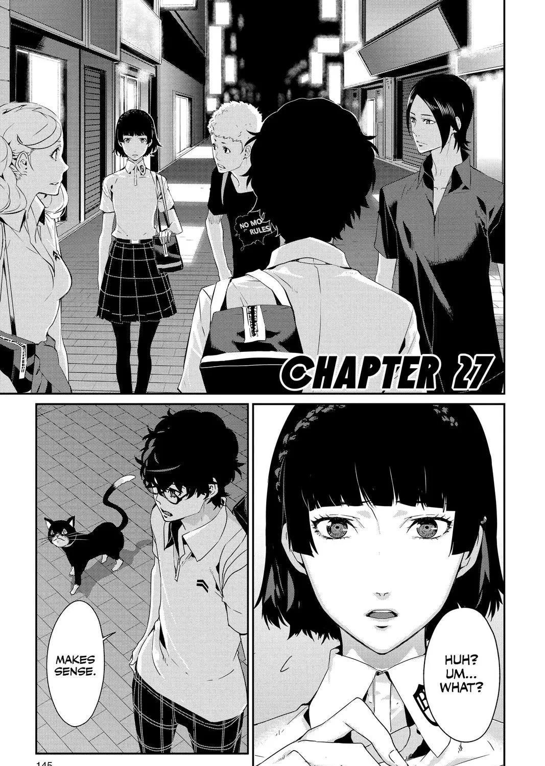 Persona 5 Zinmanga X Chapter 27 Page 1