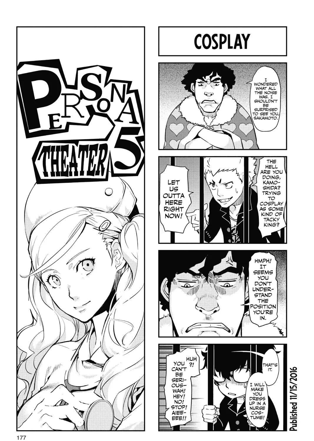 Persona 5 Zinmanga X Chapter 16.5 Page 5