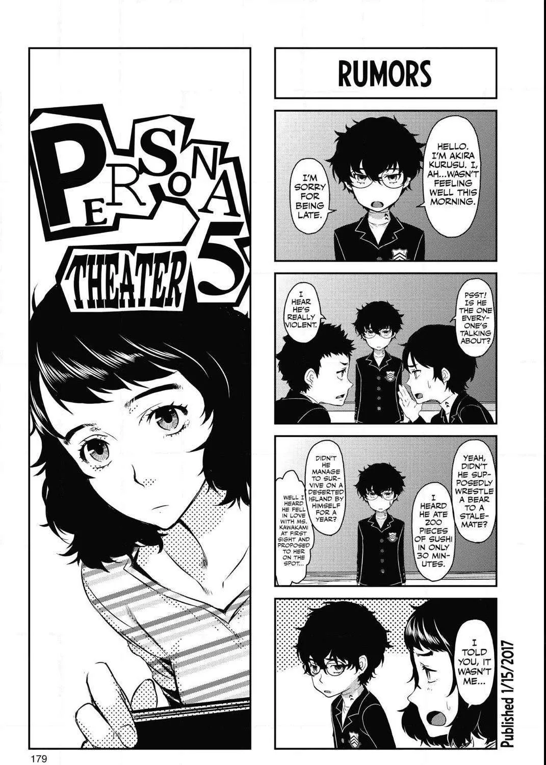 Persona 5 Zinmanga X Chapter 16.5 Page 9